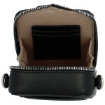 Trendy dámská koženková mini crossbody Ksenija, černá