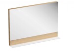 RAVAK - Formy Zrcadlo 100x71 cm, dub X000001047