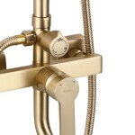 REA - Sprchový set s baterií 150mm ARGUS kartáčovaná zlatá REA-P7841