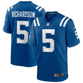 Nike Pánský dres Indianapolis Colts NFL Anthony Richardson #5 Game Velikost: S