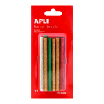 APLI tavné tyčinky třpytkami 12 ks