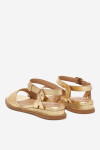 Sandály Lasocki WI33-CS853-HM-03 Přírodní kůže (useň) - Lícová