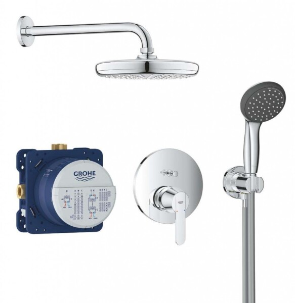 GROHE - Get Sprchový set 210 s baterií pod omítku, 2 proudy, chrom 25220001