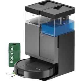 IRobot Roomba Plus 415 Combo + AutoWash dock černá / Robotický vysavač / WiFi / vysávání mopování (G285040)