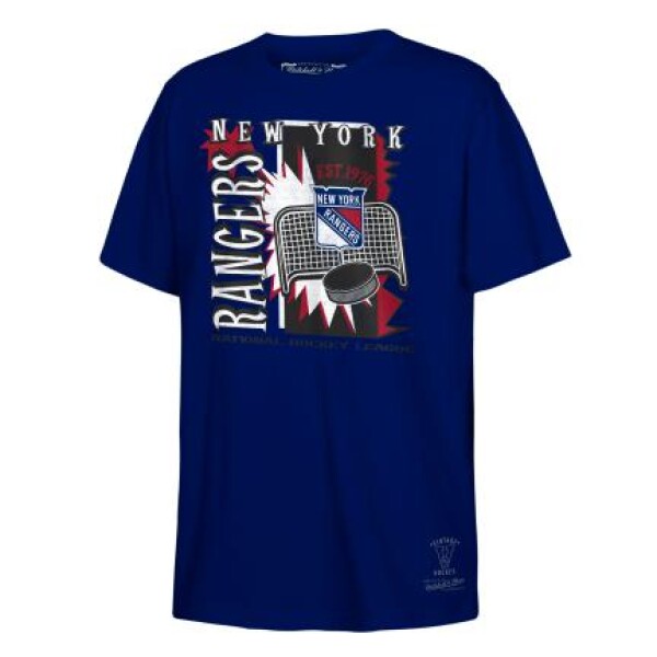 Outerstuff Dětské tričko New York Rangers NHL 90S POSTER Velikost: Dětské XL (13 - 15 let)