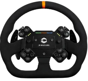 Simucube Valo GT-23 SC3 Závodní volant černý semiš / průměr 320 mm / rychloupínák SC3 (SCVALO-SC3-AL)