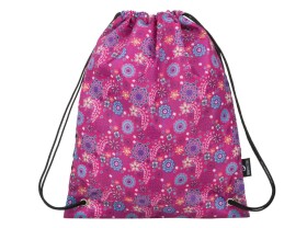 Bagmaster SÁČEK ALFA 9 A školní na přezůvky / tělocvik - opice s glitry