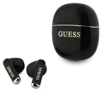 Guess Gold Line Glossy Classic Logo TWS černá / Bezdrátová sluchátka / Do uší (57983130964)