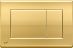 Alcadrain Ovládací tlačítko pro předstěnové instalační systémy, zlatá-lesk M275 M275
