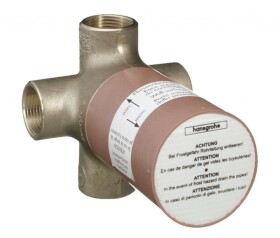 HANSGROHE - Trio/Quattro Základní těleso pro čtyřcestný přepínací ventil pod omítku 15930180