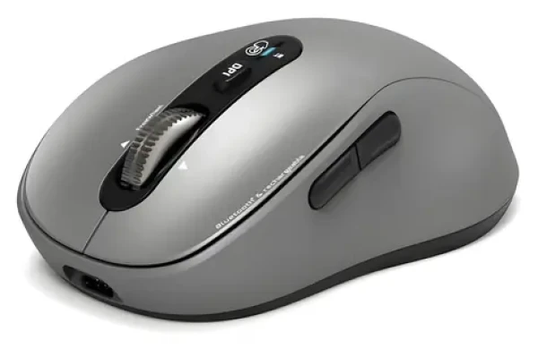 PORT CONNECT Expert Mac Collection šedá / Bezdrátová myš / Bluetooth / FreeWheel / 3200 DPI / USB-C (910201)