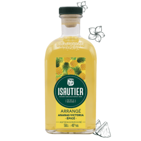 Isautier Arrange Spiced Victoria Pineapple Rum Liqueur 40% 0,5 l (holá lahev)