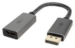 Goobay Plus DisplayPort - HDMI / Redukce / 8K, 60 Hz / 10 cm (75272)