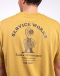 Tričko Service Works Maintainence Tee MUSTARD