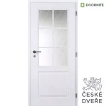 Interiérové dveře Aulida 2/3 Sklo Bílé 90P