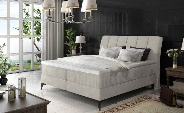 Boxspring Aderito Barva korpusu: Soro 83, Rozměr: 160 x 200 cm