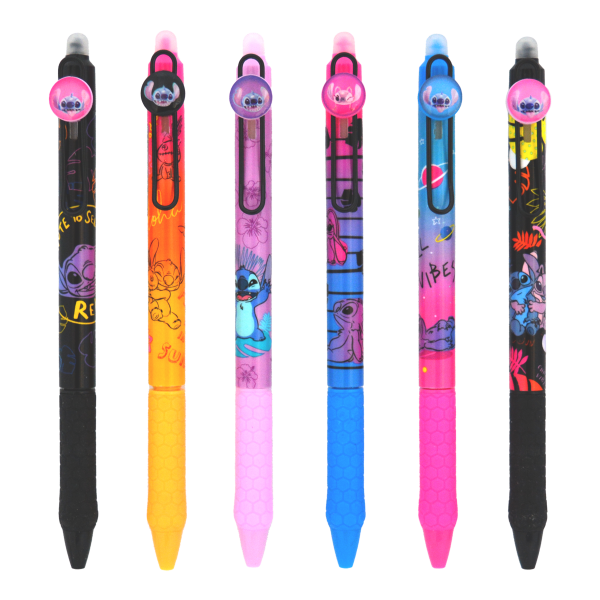 Colorino gumovatelné pero Stitch Black - mix motivů