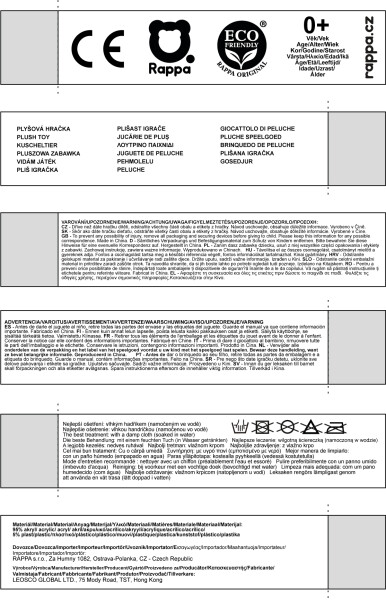 Plyšová hyena 27 cm ECO-FRIENDLY