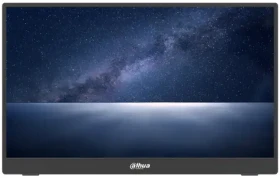 16" Dahua PM16-F201SDT černá / Monitor / IPS / 1920x1080 / 6ms / 1000:1 / 250 cd/m2 / HDMI / 2x USB-C / VESA 75x75 (PM16-F201SDT)