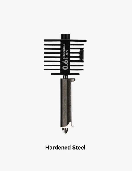 Hotend 0,6 mm Hardened Steel pro Bambu Lab A1 a A1 Mini