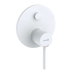 KLUDI - Bozz Baterie pod omítku pro 2 spotřebiče, matná bílá 387595376