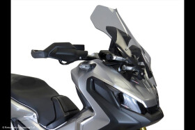 Honda X-Adv 21-26 Skútr plexi Powerbronze 570 mm - černá