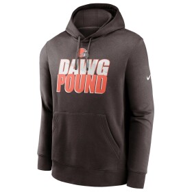 Nike Pánská mikina Cleveland Browns NFL Local Club Fleece Hoodie Velikost: S
