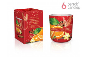 Bartek Candles CHRISTMAS FRUIT GARDEN-APPLE+CINNAMON 150 g