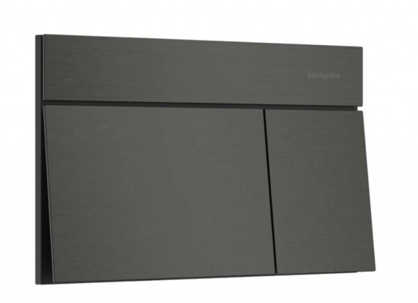 HANSGROHE - iFrame Element E Ovládání splachování, kartáčovaný černý chrom 66003340