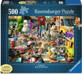 RAVENSBURGER Puzzle Venčení psů