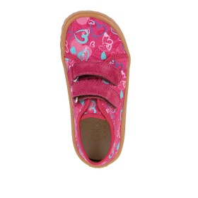 Dívčí plátěné barefoot tenisky CANVAS FUXIA+ Froddo G1700440-24 - 32