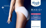 Dámské kalhotky Sloggi Basic+ Tai 2P bílé WHITE 42