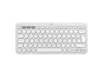 Logitech Pebble Keys 2 K380s bílá / Bezdrátová klávesnice / BT / USB / CZSK Layout (920-011852CZS)