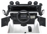 Mamido Dětské elektrické autíčko Land Rover Defender 110 SVX Concept bílé
