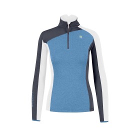 KARPOS Federa Half-Zip W Fleece, Jasper/Black/Br.White velikost: S