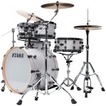 Tama Starclassic Walnut/Birch 4pcs - White Pearl/Black Nickel HW Rock
