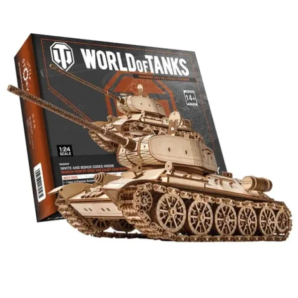 Little Story 3D dřevěná skládačka World of Tanks T-34-85