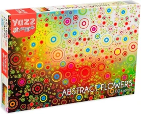 YAZZ Puzzle Abstraktní květy