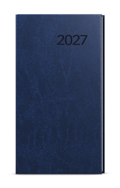 Týdenní diář 2027 Baloušek Jakub Vivella kapesní modrá