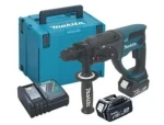 Makita DHR202RTJ / Aku kombinované kladivo / 18V / 2x 5.0Ah / SDS-plus / 1100 ot-min / 4000 úderů-min / 2.0 J (DHR202RTJ)