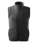 Next fleece vesta unisex ocelově šedá 36 (brand label) XL