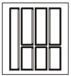 Agoform příborník Classico 500