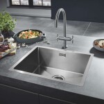 GROHE - Dřezy Dřez K700, 55x45 cm, kartáčovaná nerez ocel 31726SD0