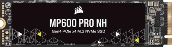 Corsair MP600 PRO NH 2TB / M.2 NVMe / TLC / RW: 7000 5700 MBps / IOPS: 1M 1.2M / MTBF 1.6mh (CSSD-F2000GBMP600PNH)