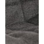 Jídelní židle, šedá, látka, HC-462 GREY2