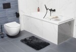 Koupelnová předložka SAT Infinitio 80x50 cm tmavě šedá SATDPRED01SC SATDPRED01SC
