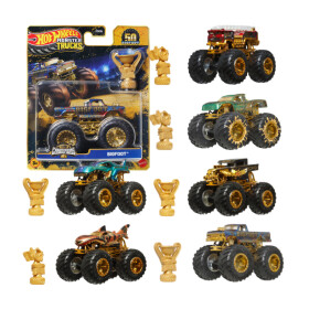 HW MONSTER TRUCKS TROPHY CHAMPIONS ASST