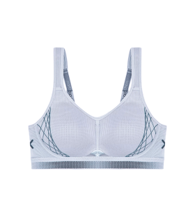 Dámská sportovní podprsenka Triaction Cardio Flow P EX - GRAY - šedá 00FU - TRIUMPH Platinum 85F