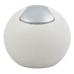 Spirella BOWL MATT mini výklopný odpadkový koš 1 L matný bílý / plast (7610583203700)