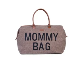 Childhome Přebalovací taška Mommy Bag Teddy Soft Brown / 55 x 30 x 40 cm (CWMBBTSB)